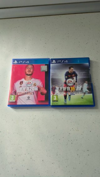 Pack 2 Juegos PS4: FIFA 20 y FIFA 16