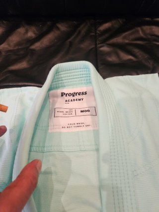 Traje Jiu Jitsu Niña Progress Teal Talla M
