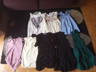 Lote 9 prendas mujer Zara Talla S