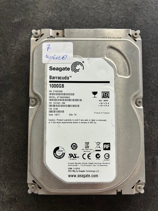 Disco Duro Seagate Barracuda 1TB 3.5