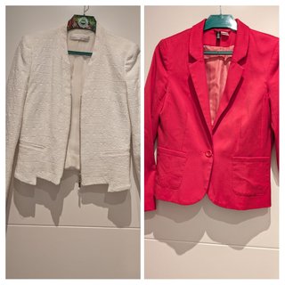2 americanas talla S Zara y H&M