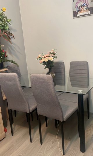 Conjunto de mesa y 2 sillas