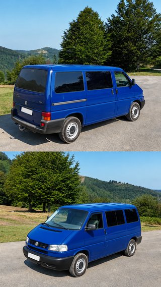 VW Transporter T4 2.5 TDI SYNCRO – 2002 – Azul