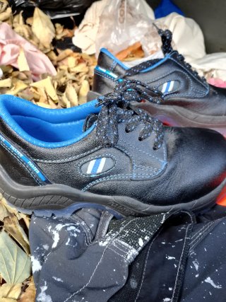 Zapatos de Seguridad Panter Negros y Azules