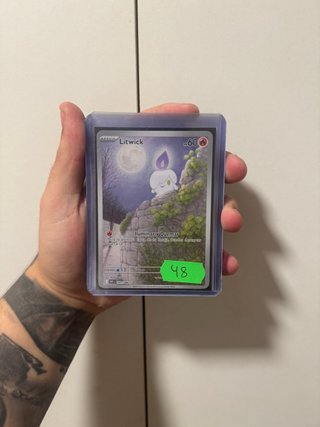 Carta Pokémon Litwick Español