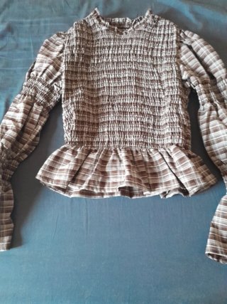 Camisa de manga larga marrón