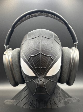 Busto 3D Spiderman Nero 25cm