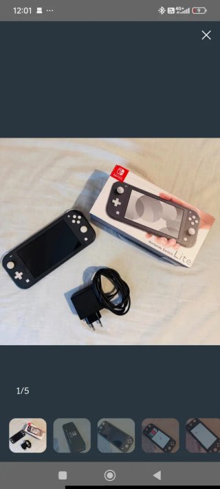 Nintendo Switch Lite Gris