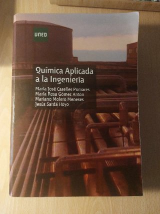 Libro Química Aplicada a la Ingeniería UNED
