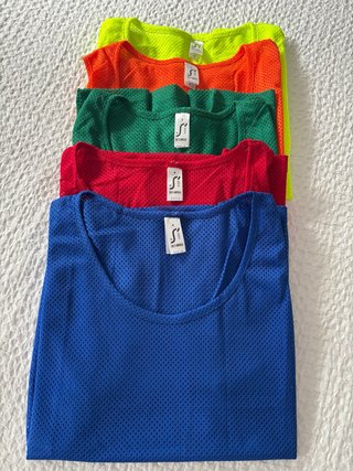 Set de 5 Camisetas de Malla
