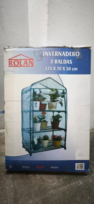Mini Invernadero Rolan 3 Baldas