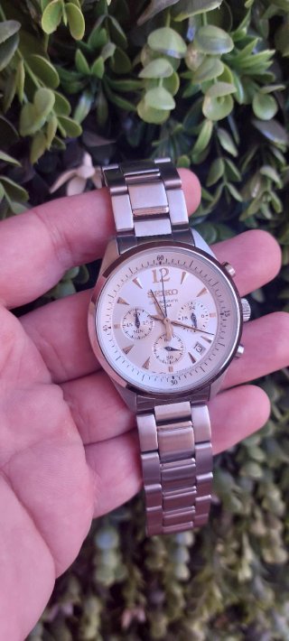 Reloj Seiko SSB065 Crono Mecaquartz