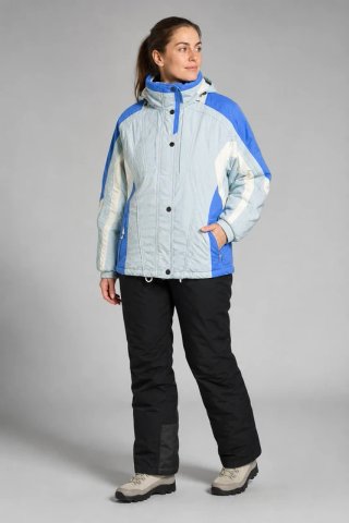 Chaqueta esquí Boomerang azul blanca mujer 42