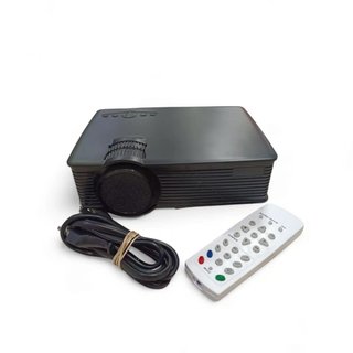 MINI PROYECTOR PORTABLE MULTIMEDIA + MANDO + CAJA