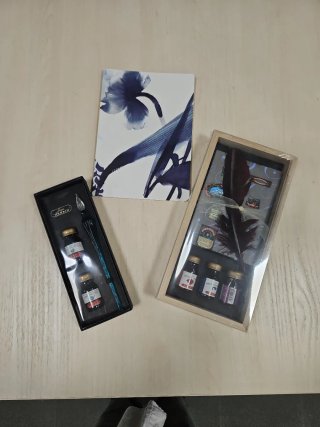 Set Calligrafia con Penne e Inchiostri