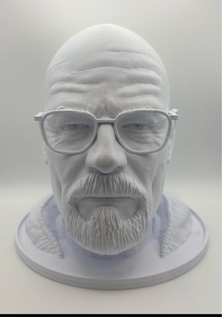 Busto 3D Walter White 25cm