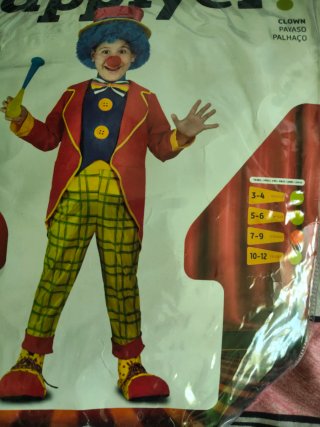 Disfraz de Payaso Infantil