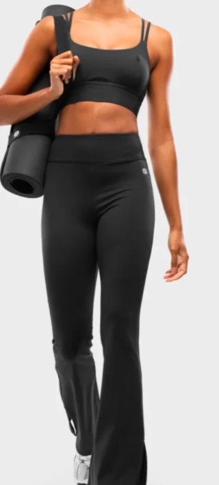 SUJETADOR DEPORTIVO PILATES NEGRO SIROKO