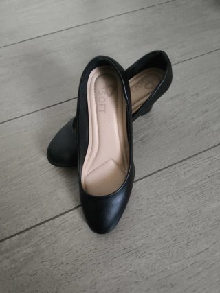 Décolleté nere comfort - P Soft - tacco 6.5 cm