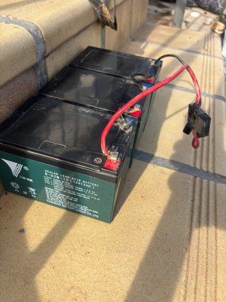 Set de 3 Baterías de Plomo Tianneng 12V 12Ah