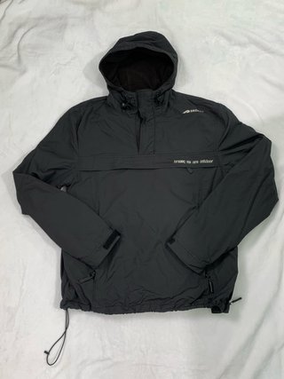 Abrigo Canguro impermeable Outdoor Negro Breezy M