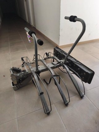 Portabicis de bola para 3 bicicletas