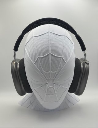 Busto 3D Spiderman Blanco 25cm