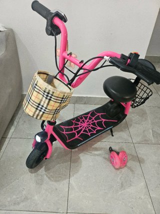 Patinete Eléctrico Infantil Rosa