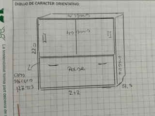 Mueble cama abatible horizontal