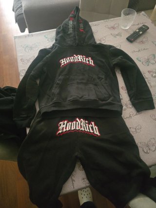 Chándal NIÑO Hoodrich Negro TALLA 8-10