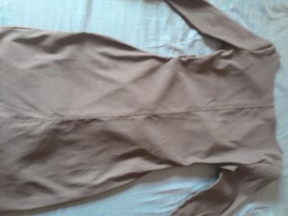 Vestido largo negro de vestir