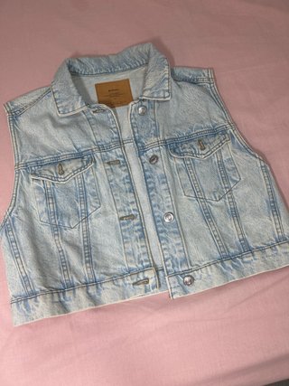 Chaleco Vaquero Stradivarius Talla XS