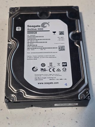 4 Discos Duros Seagate Archive HDD 8TB