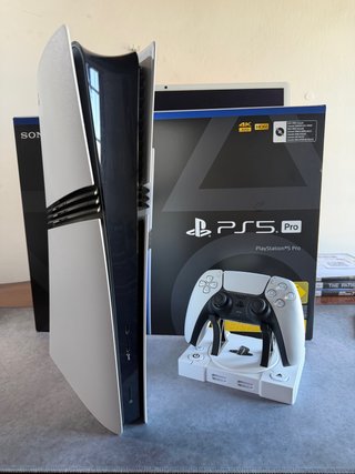 Sony PS5 Pro Console Bianca
