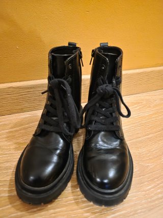 Botas Negras para Niña Talla 33