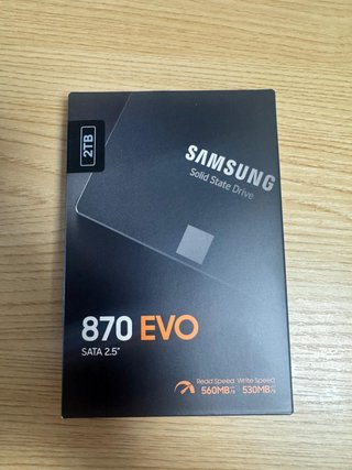 SSD Samsung 870 EVO 2TB