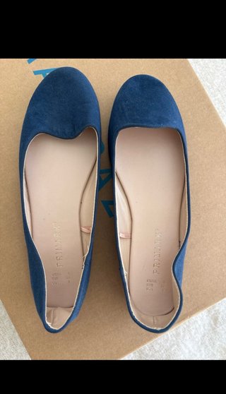 Bailarinas Azules/ grises Primark Talla 38