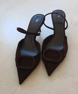 Zapatos Zara Marrones Talla 39