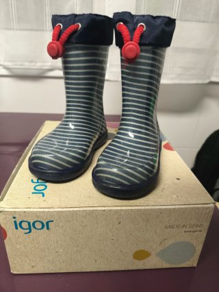 Botas de agua Igor para niño, talla 25