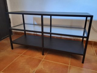 Mueble TV IKEA VITTSJÖ Negro
