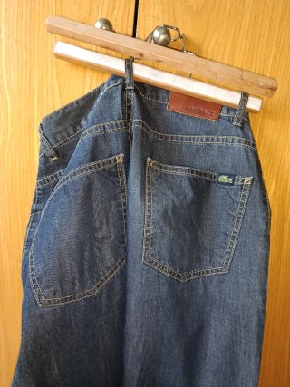 Pantalones vaqueros Lacoste hombre azul