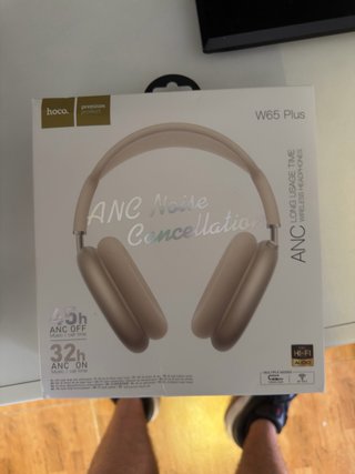 Auriculares hoco. W65 Plus Beige