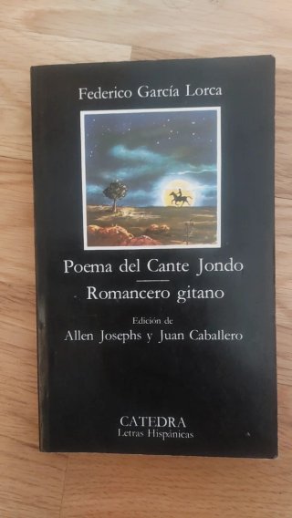 Lorca "Poema del cante jondo y romancero gitano"