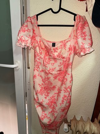 Vestido corto de flores Shein