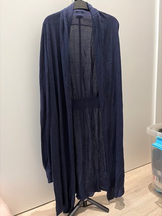 Cárdigan azul talla M
