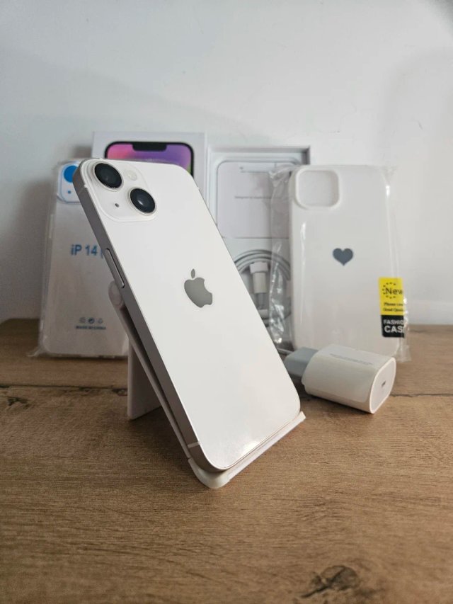 iPhone 14 Blanco 128GB + Accesorios
