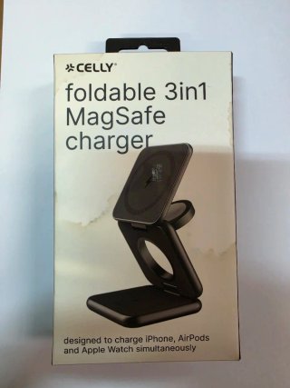 Caricabatterie MagSafe 3in1 Celly Pieghevole