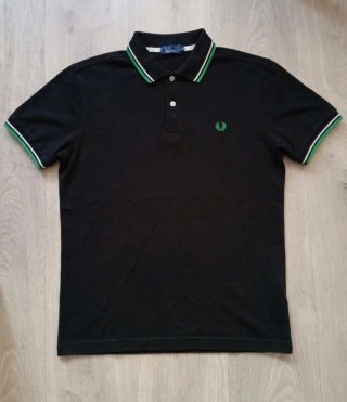 Polo Fred Perry Negro Talla M