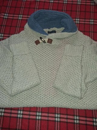 Jersey con cuello esmoquin