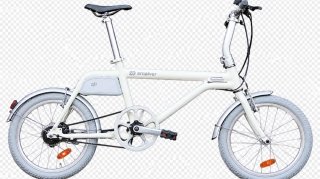 Bicicleta eléctrica Smaiver SB01 blanca mate